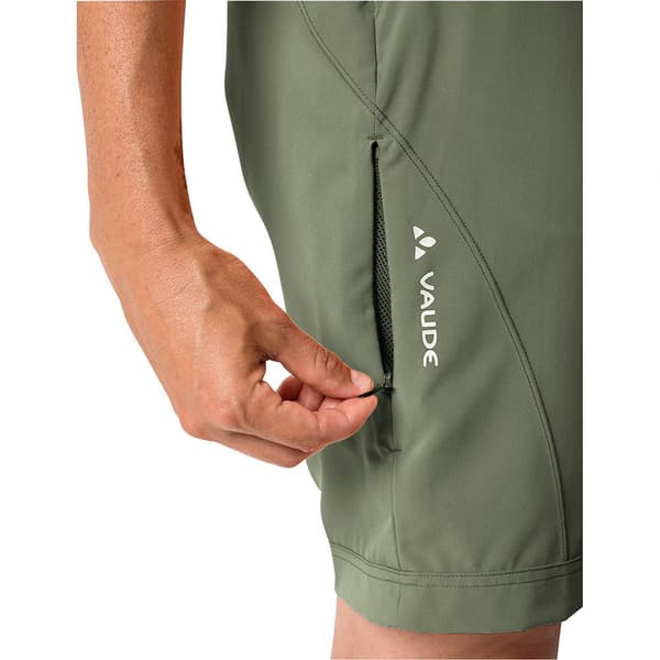 Vaude Bike Ledro Shorts Grøn 36 Kvinde