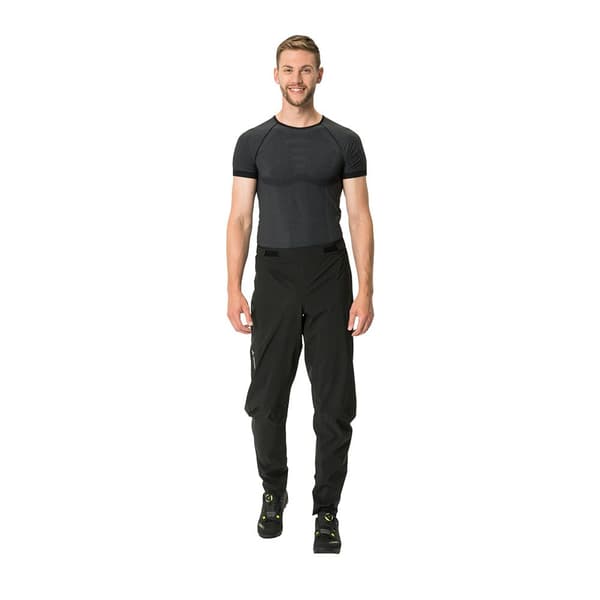 Vaude Bike Moab Rain Bukser Sort M Mand