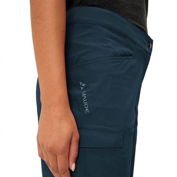 Vaude Bike Tremalzo Iii Shorts Blå 42 Kvinde