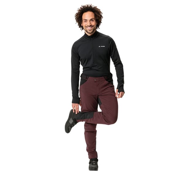 Vaude Bike Qimsa Softshell Ii Housut Ruskea M Mies