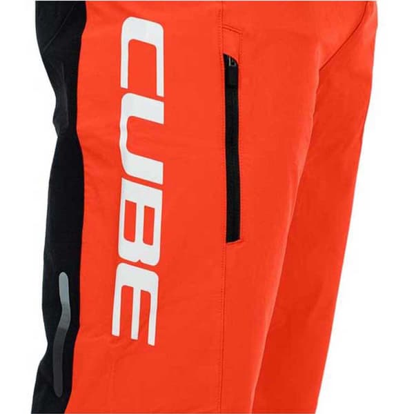 Cube Teamline Baggy Shorts Rød 3XL Mand