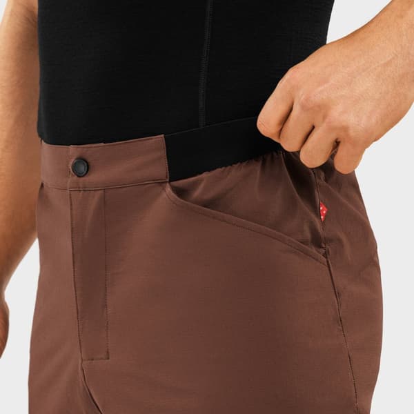Siroko Valley Gravel Shorts Brun XL Mand