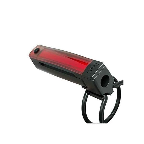 Cykelbelysning - KNOG - Plus Bak - Svart - USB uppladdningsbar - 40 och 20 lumen