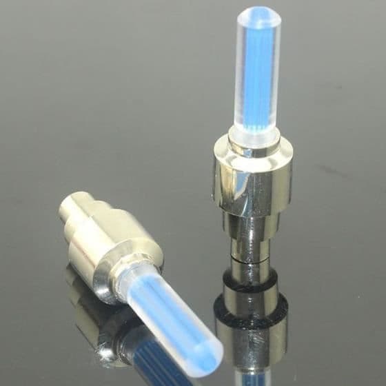2ST Neon Tube-ljus-dekor Cykelhjul LED-lampa för Cykel Blå