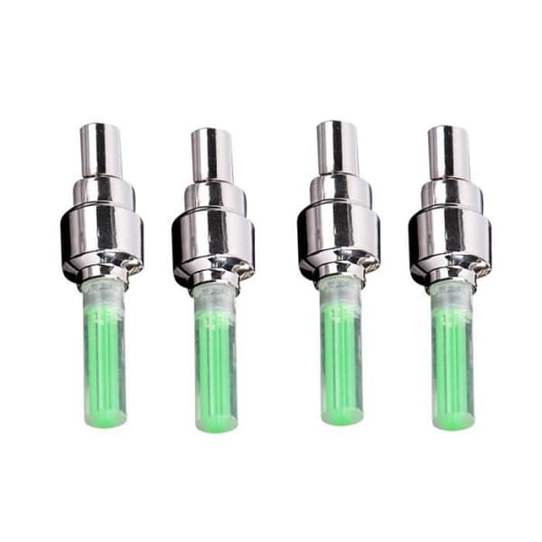 4 st LED glödlampslock Hjul Cykelljus Färgglada CYKEL LJUS