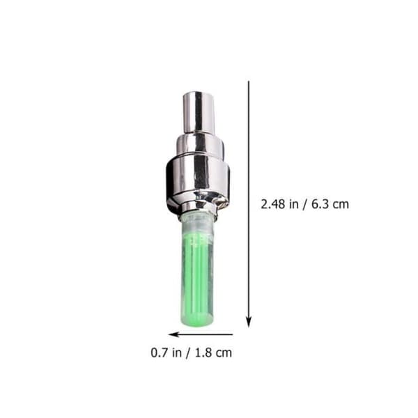 4 st LED glödlampslock Hjul Cykelljus Färgglada CYKEL LJUS