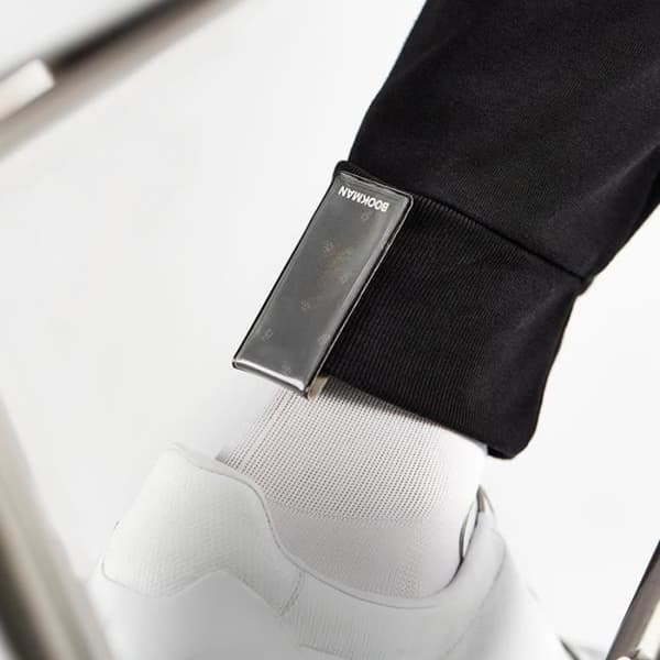 Bookman Clip-On Magnetic Garment Reflectors - Svart