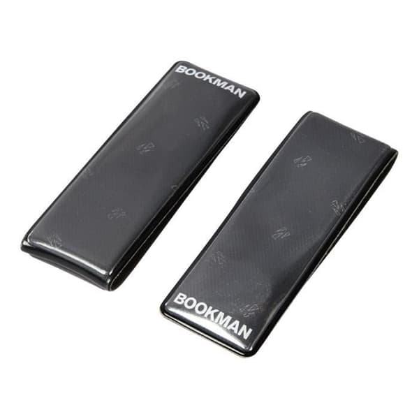 Bookman Clip-On Magnetic Garment Reflectors - Svart