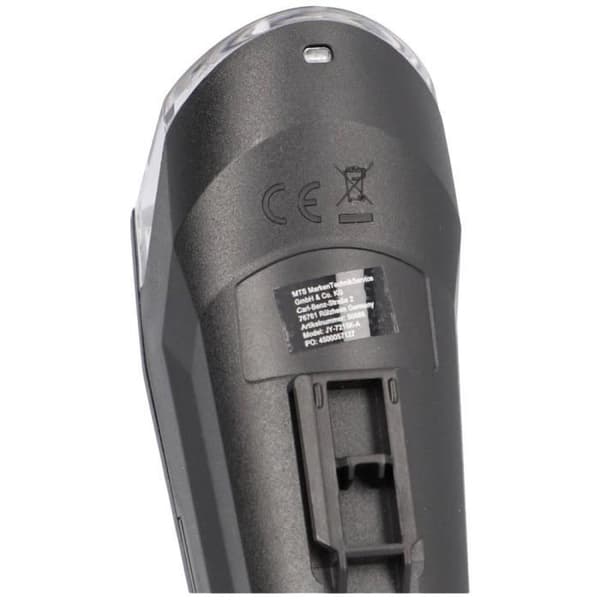Cykelbelysningssats - FISCHER - PLUS 110 + TWIN STOP LED - Svart - Laddningsbar - Syns