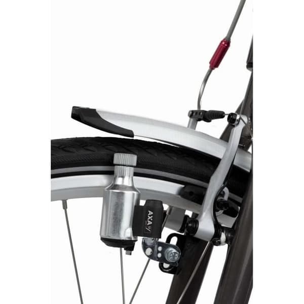Fritidscykellås - AXA - DYNAMO 8201 OV RIGHT - Aluminium - Silver