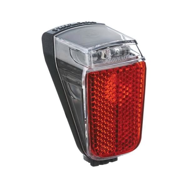 Trelock LS 631 Duo Top E-Bike cykelljus bak 6 v-12 v - svart - TU