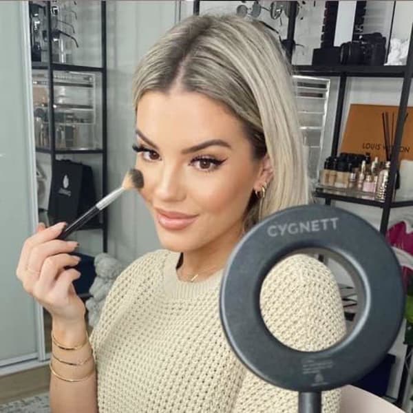 Ring light - CYGNETT - CY3538VCSLR - Svart - Icke-uppladdningsbar - För att se