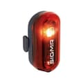 Miniatyrbild 2 av 4: Bakre batteridriven cykelljus sigma led curve svart 1 läge (sitsstolpsfäste/med batteri