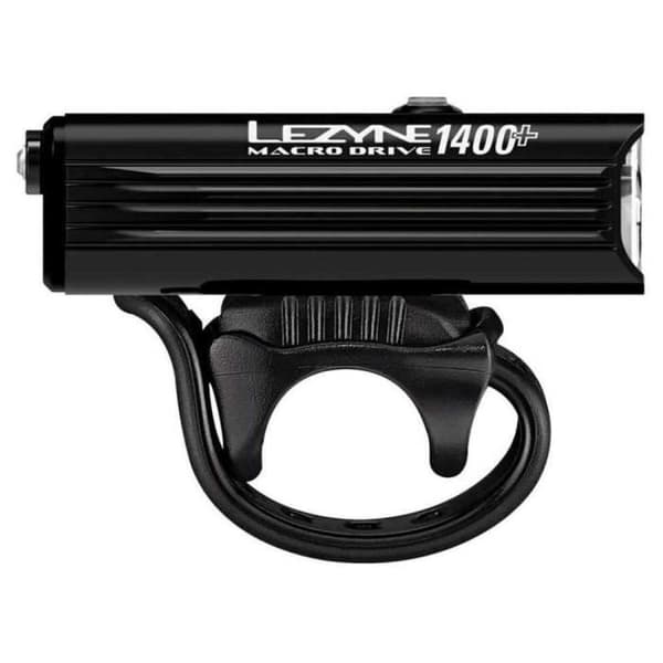 Framlykt för cykel - LEZYNE - Macro Drive 1400+ - 1400 lumen - Uppladdningsbar USB-C - Satin svart