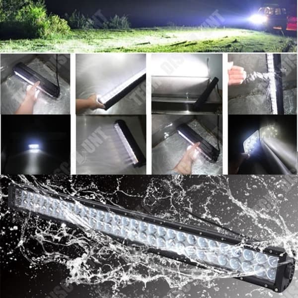 Eldragna stora bilar lastbil LED ljusremsa Super ljus kraft fordon special belysning mörk natt strålkastare lampa