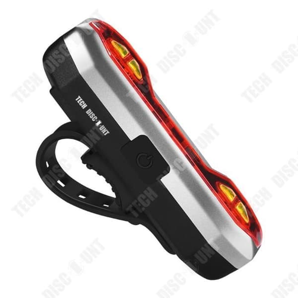 TD® Cykling Nattkörning Blinkers Blinkers Blinkers Cykel Bakljus USB Laddning Mountain Bike Bakljus Väg Bil Varning Bakljus