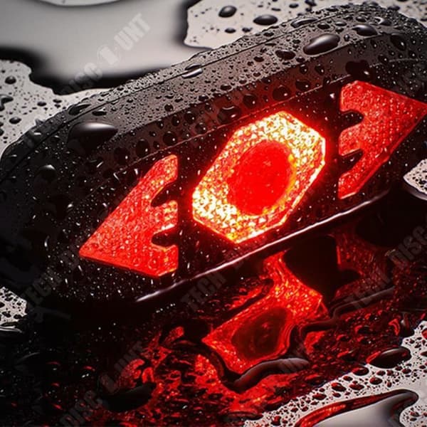 TD® Cykel Blinkers Fjärrkontroll Bakljus med summer Night Riding Road MTB Ridutrustning