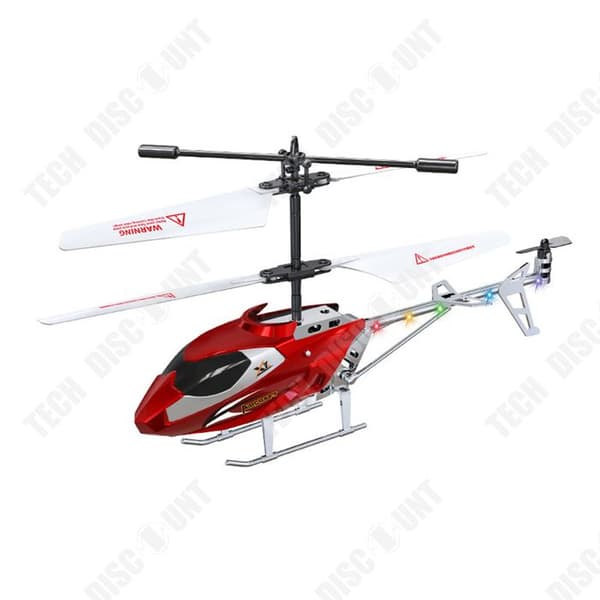 TD Fjärrkontroll Helikopter 21cm 2,5 Kontrollkanaler med LED-belysning Uppladdningsbar RC Helikopter Mini Fjärrkontroll Helikopter