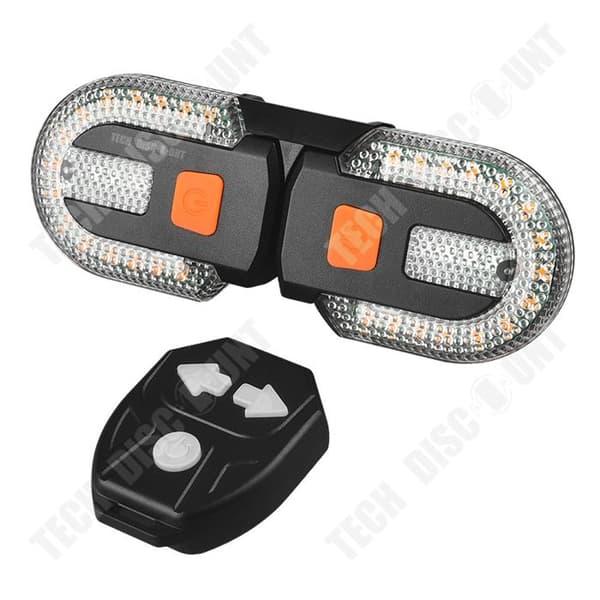 TD® USB Uppladdningsbar cykel bakljus Trådlös fjärrkontroll Blinkers MTB Avtagbara MTB Tillbehör Cykelutrustning