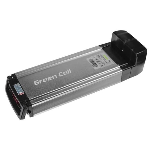 Green Cell® 36V 12Ah Li-Ion E-Bike Bakre Rack Elcykelbatteri med laddare