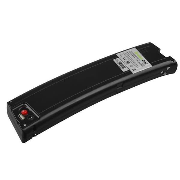 Green Cell® elcykelbatteri 36V 7,8Ah Li-Ion elcykelbatteri av ramtyp med laddare