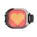 Miniatyrbild 1 av 2: Knog Blinder Love bakljus för cykel - Svart - USB uppladdningsbar - 25 lumen