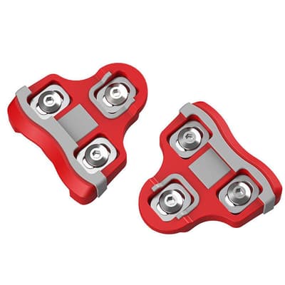Red cleats (6° float), Pyörän polkimet