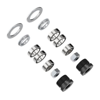 Set of bearings Assioma, Pyörän polkimet