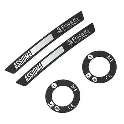 Set of adhesive labels for Assioma UNO/DUO, Pyörän polkimet