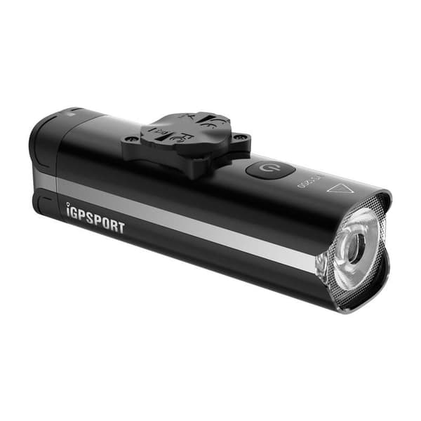 Sykkellys foran iGPSPORT VS1200 med M80 smart