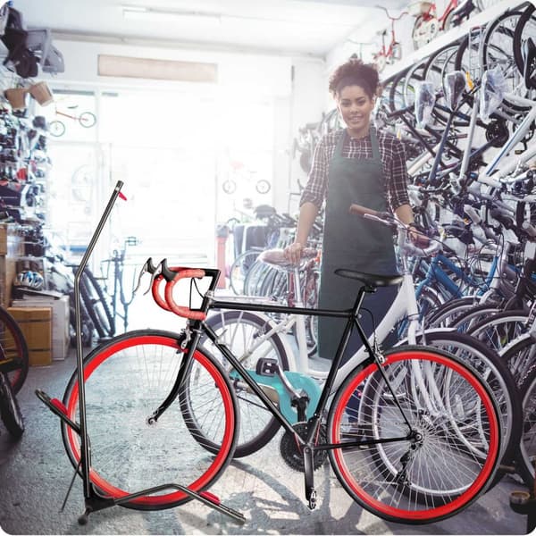 Cykelstativbøjle MB1, sort stål