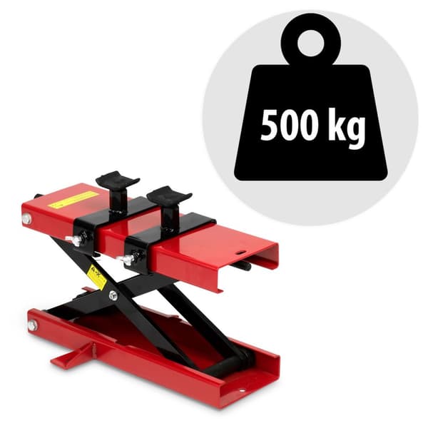 MP1 motorcykellift sort og rød