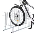 Miniatyrbillede 3 af 8: vidaXL cykelstativ til 5 cykler fritstående galvaniseret stål -  Cykelstel & -opbevaring