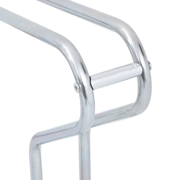 vidaXL cykelstativ til 4 cykler fritstående galvaniseret stål -  Cykelstel & -opbevaring