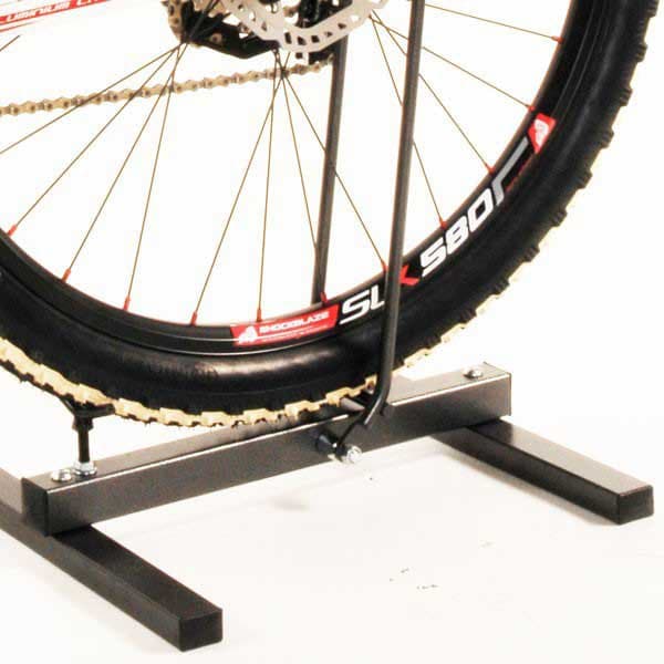 Bicisupport Taitettava Pyöräteline Mtb Hopeinen