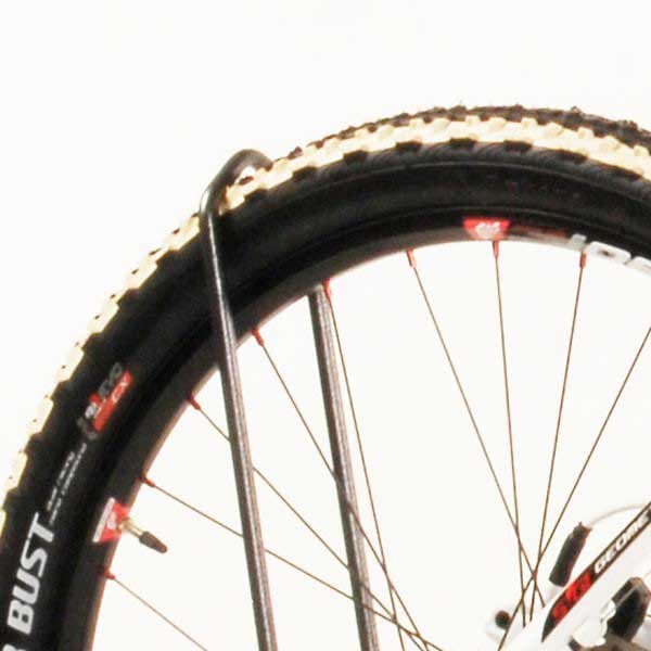 Bicisupport Taitettava Pyöräteline Mtb Hopeinen