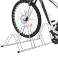 Miniatyrbild 2 av 2: Cykelställ för 4 cyklar fristående galvaniserat stål