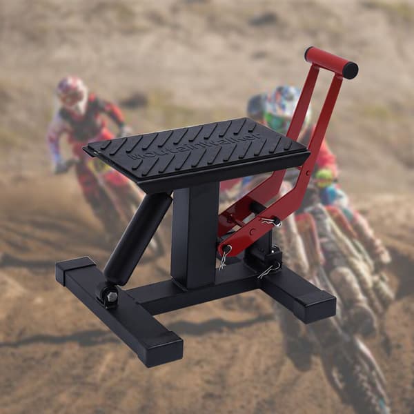 Hydraulisk Motocross Løftebord, 150 kg Belastningsevne, Brugervenlig Samling, Holdbar Konstruktion
