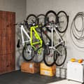 Miniatyrbild 8 av 9: Cykelväggfäste Set, 4er Set, 25.5x10.5x4 cm, Svart