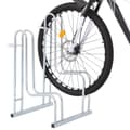 Miniatyrbild 2 av 2: Cykelställ för 2 cyklar fristående galvaniserat stål
