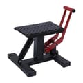 Miniatyrbillede 1 af 2: Hydraulisk Motorcykel Løftebord, Justerbar Højde 25-40cm, 400kg Belastningskapacitet,sort