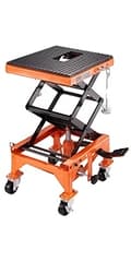 Pikkukuva 1 / 2: Hydraulinen moottoripyöränostin, 350 lbs kantavuus, 36 tuuman maksimikorkeus,350 puntaa