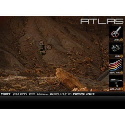Race Face Atlas Bike Stem Röd 31,8 x 50 mm - Enduro, Freeride, DH