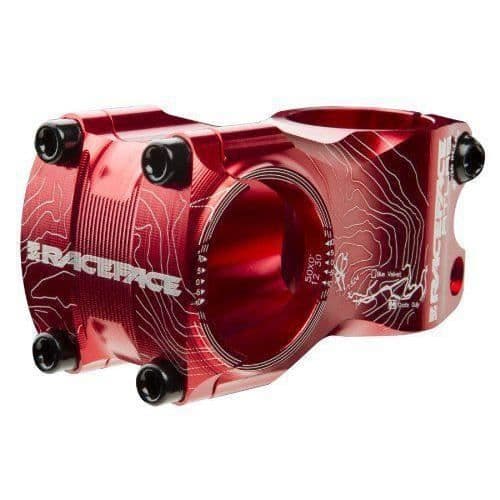 Race Face Atlas Bike Stem Röd 31,8 x 50 mm - Enduro, Freeride, DH