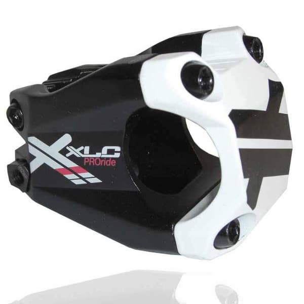 Xlc Stem Pro Ride Head St F02 31.8 Mm Vit,Svart 40 mm / 15º