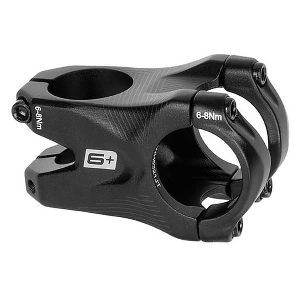 Ergotec Stam Bass 6+ 31.8 Mm Svart 45 mm / 0º