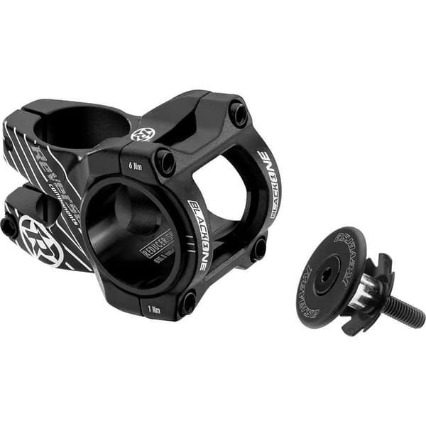 Reverse Components Stilk Black One D-2 31.8 Mm Sort 35 mm / 8º