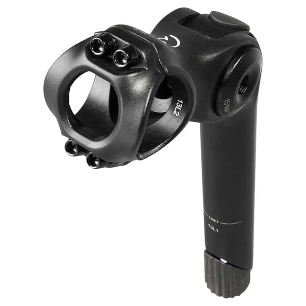 Rfr Justerbar Stam Med Styrstång Trekking Svart One Size / 75 mm