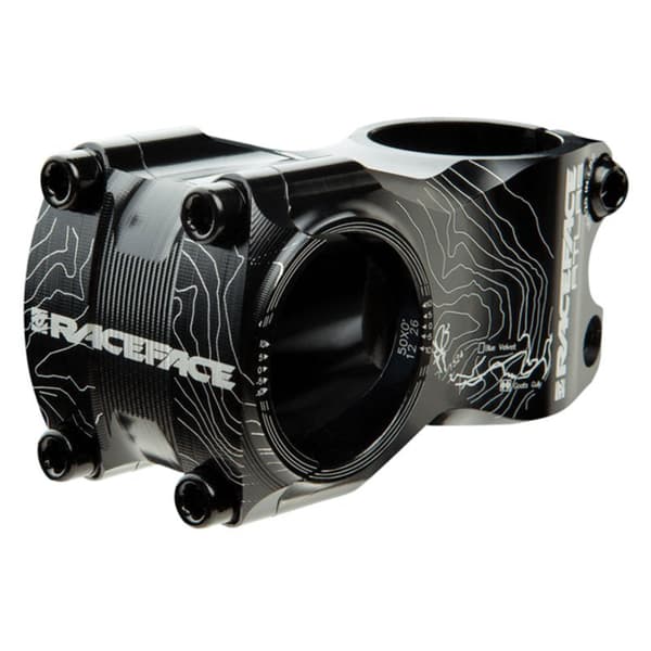 Race Face Stem Atlas 31.8 Mm Svart 65 mm / 0º