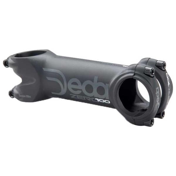Deda Aluminiumstam Zero100 Svart 100 mm